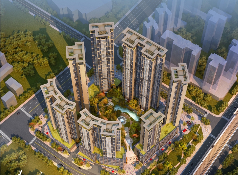 未央花园石材幕墙