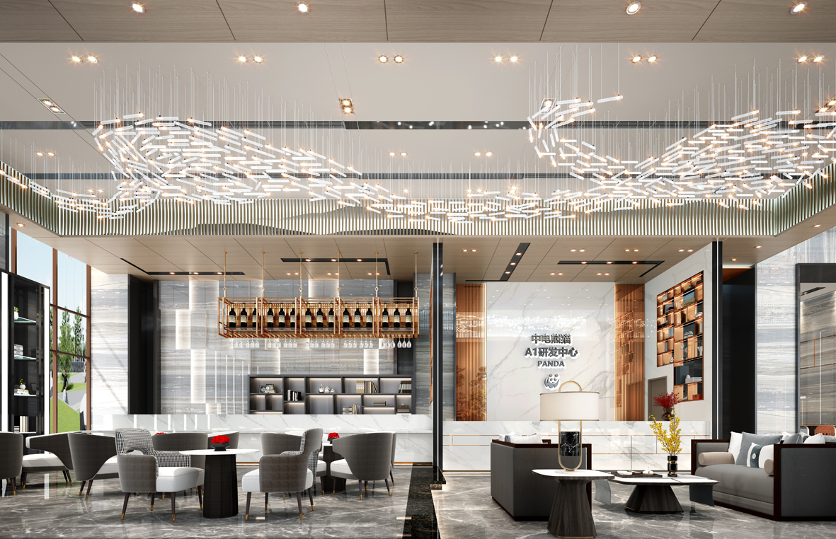 中电熊猫东莞产业园A1研发中心塔楼室内装修工程